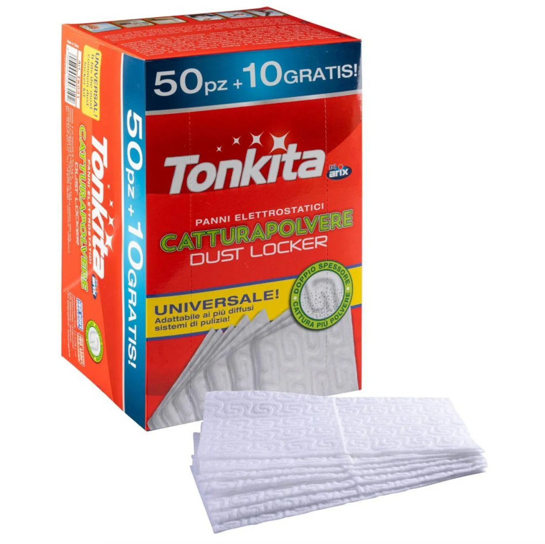 ARIX TONKITA Dust Locker Cloth REFILL 50PC PLUS 10PC SET TK031